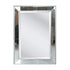 Natalia Silver Mirrored Frame Wall Mirror